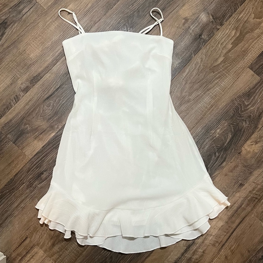 Lucy in the Sky Ruffle Tie Dress